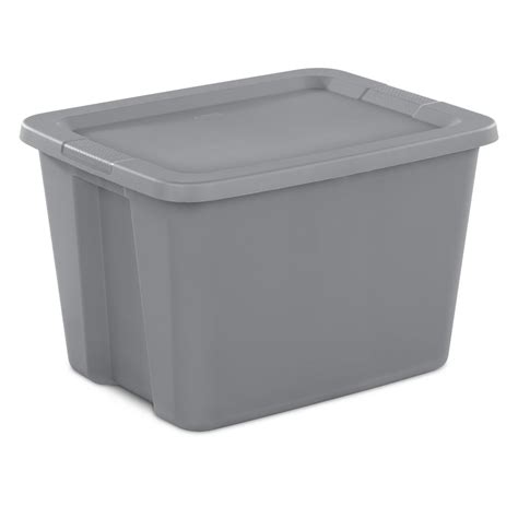 steel tote boxes|sterilite storage containers large tote.